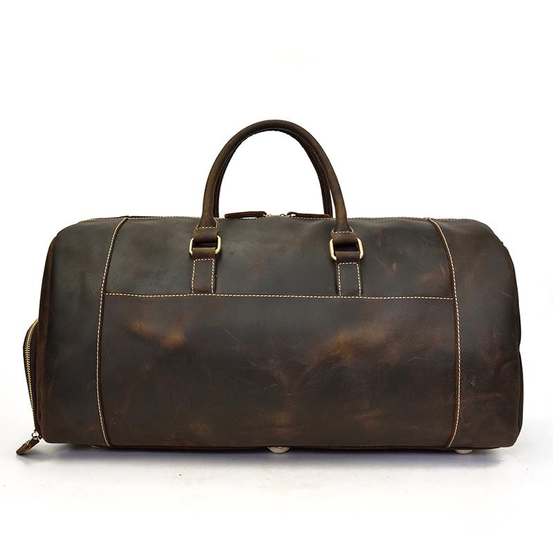 Skórzana Weekender Torba Duffle The Bard Podróżna Elegancka