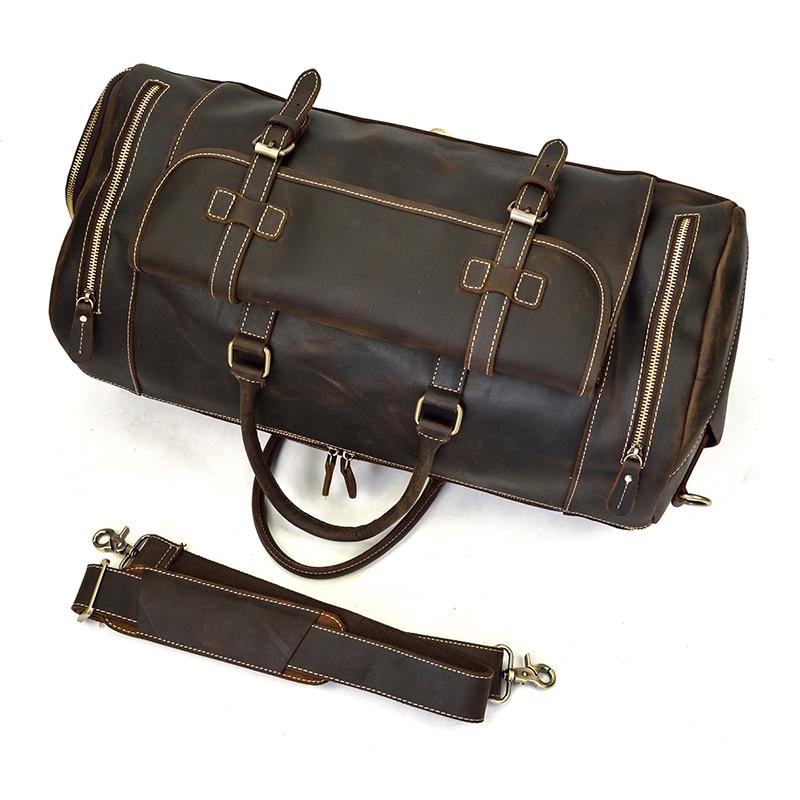 Skórzana Weekender Torba Duffle The Bard Podróżna Elegancka