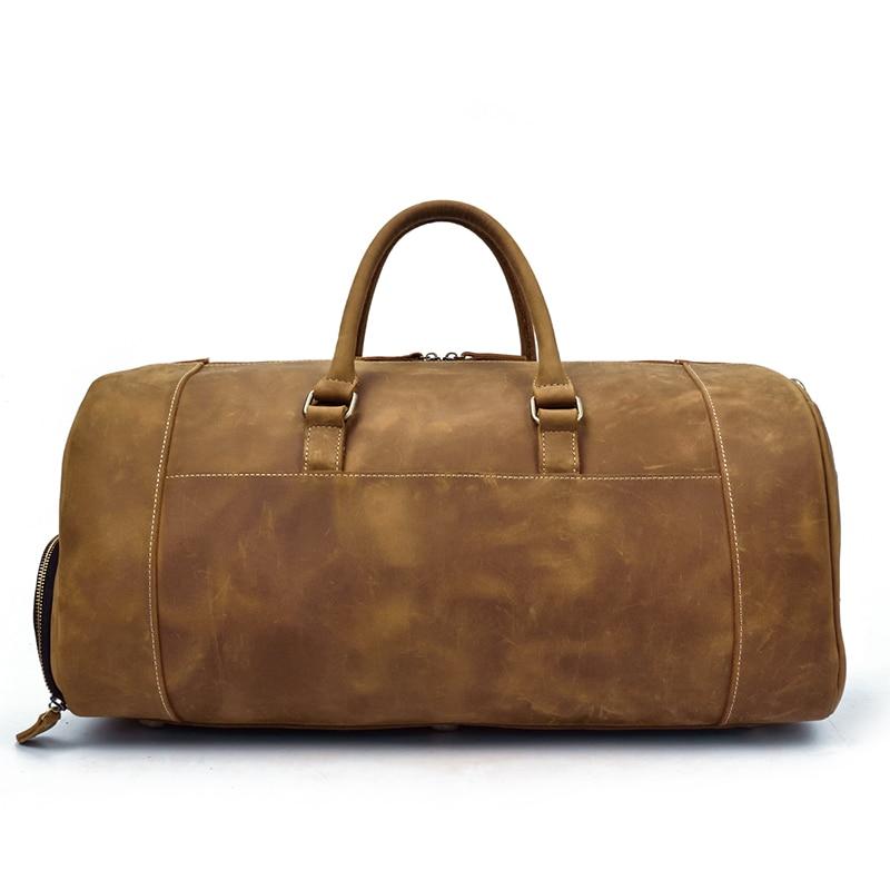 Skórzana Weekender Torba Duffle The Bard Podróżna Elegancka