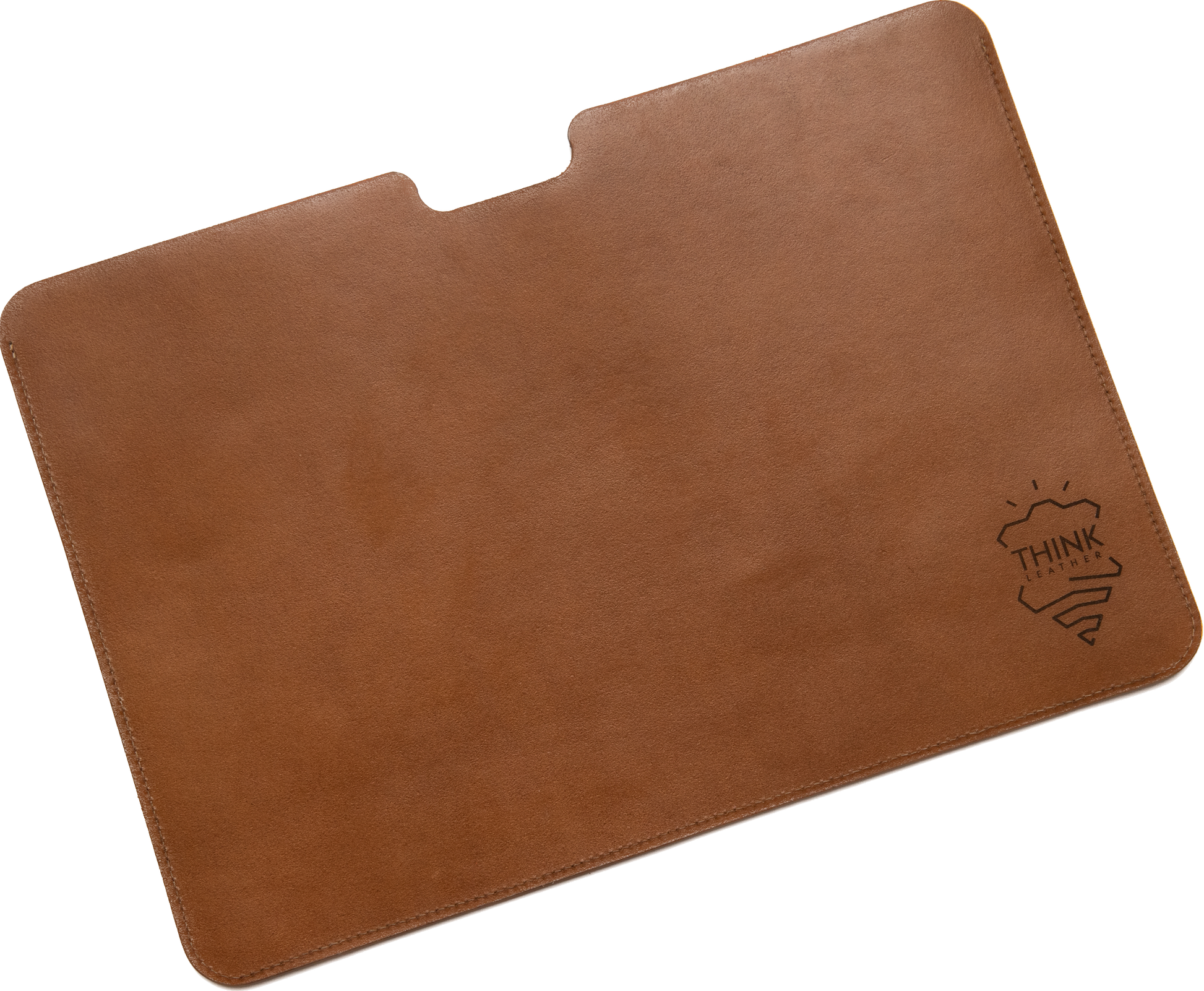 Skórzane etui na MacBook 13" Pro/Air - jasny brąz - Stark Leder