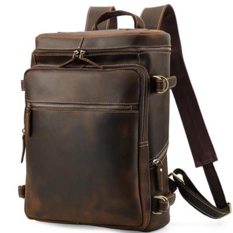 Raoul Lederrucksack Vintage Handarbeit Unikat