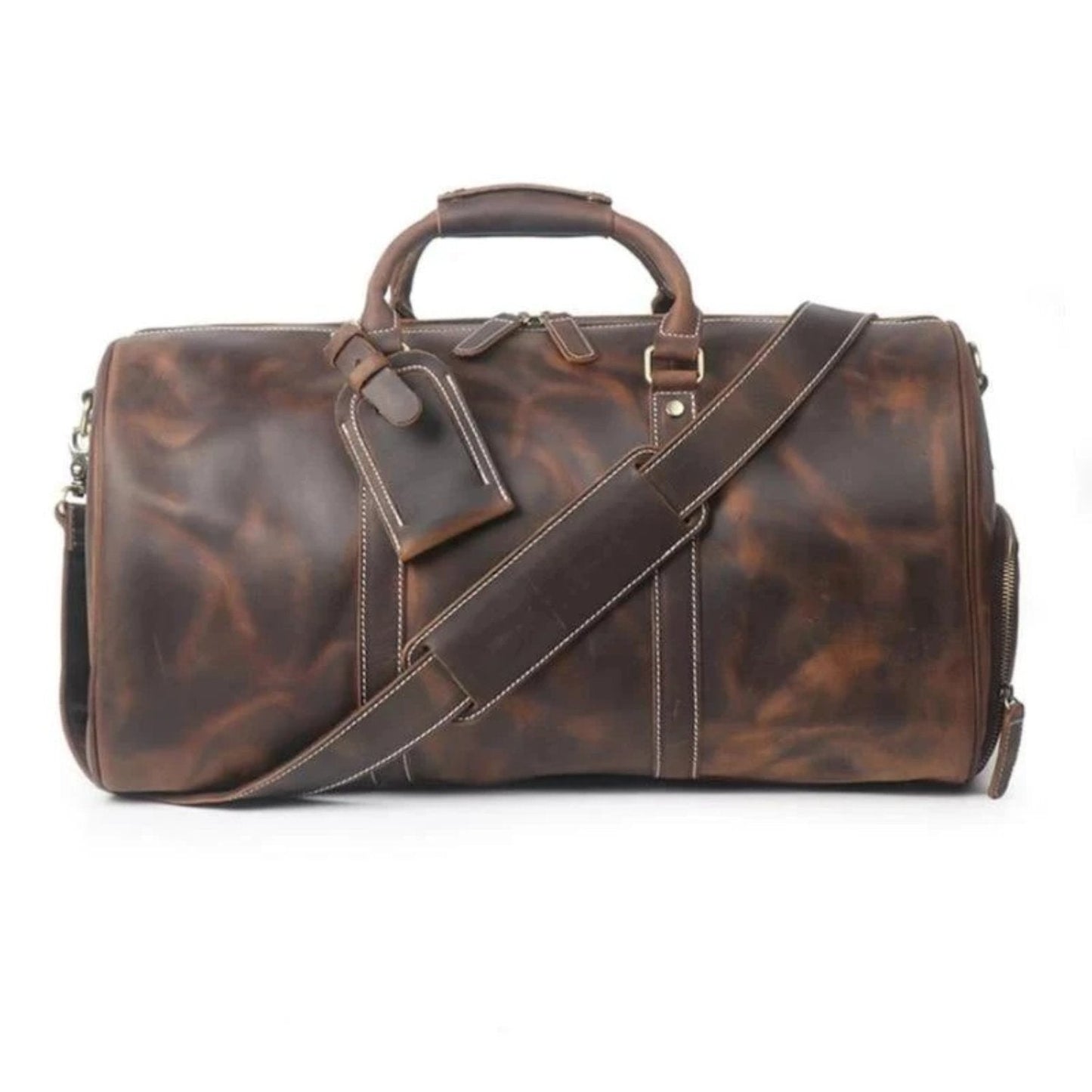 Dagny Weekender Große Reisetasche aus Leder für Flüge